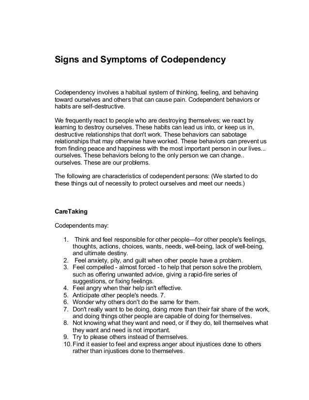 Codependent enabler definition